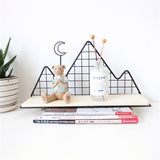 Nordic,Style,Metal,Decorative,Shelf,Cactus,Mountain,Storage,Holder