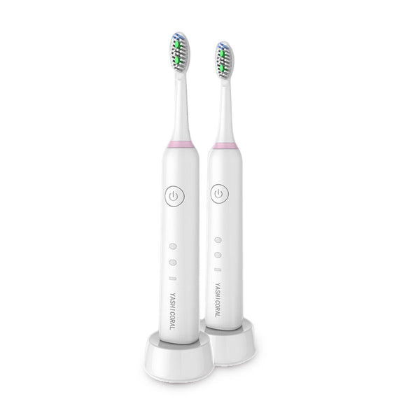 Loskii,Ultrasonic,Vibration,Electric,Toothbrush,Rechargeable,Dental,Tooth,Cleaner