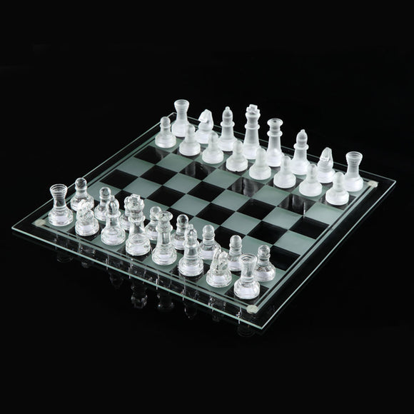 20*20,25*25CM,Elegant,Checker,Glass,Chess,Decorations