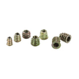 Suleve,MXZN3,70Pcs,Alloy,Furniture,Socket,Drive,Threaded,Insert,Internal,External