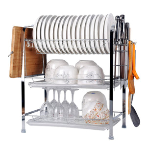 Drain,Shelf,Drainer,Stainless,Steel,Kitchen,Holder,Drainer