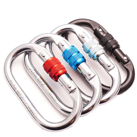 CAMNAL,Climbing,Carabiner,Alloy,Steel,Screw,Protection