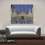 Miico,Painted,Three,Combination,Decorative,Paintings,Islamic,Religious,Decoration