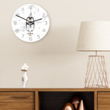 Loskii,CC060,Creative,Clock,Clock,Quartz,Clock,Office,Decorations