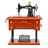 Retro,Vintage,Music,Sewing,Machine,Birthday,Table,Decor