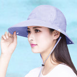 Women,Summer,Protection,Visor,Bucket,Riding,Cycling