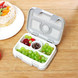 Layer,Bento,Lunch,Picnic,Container,Plastic,Divided,Storage,Microwave,Lunch