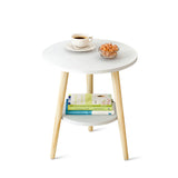 Layers,Coffee,Table,Table,Table,Wooden,Table,Round,Shelf,Office