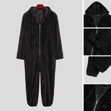 Comfortable,Autumn,Winter,Hoodie,Lounge,Polyester,Jumpsuits