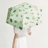 Beneunder,Folding,Sun&Rain,Umbrella,Vinyl,Protection,Double,Layer,Printing,Umbrella
