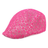 Beret,Summer,Breathable,Sunshade,Adjustable,Visor,Cabbie,Women