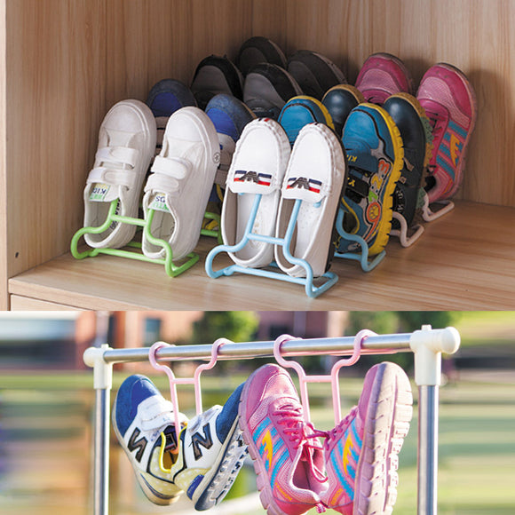 Plastic,Children,Shoes,Hanging,Storage,Shelf,Drying,Racks
