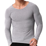 Men's,Sleeve,Muscle,Crewneck,Sweatshirt,Breathable,Lightweight