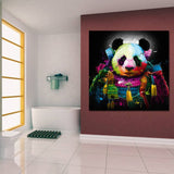 Miico,Painted,Paintings,Animal,Panda,Paintings,Decoration