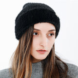 Winter,Cashmere,Beanie,Outdoor,Windproof,Rolled,Skullcap,Women