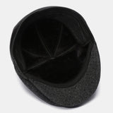 Woolen,Beret,Velvet,Thick,Protection,Forward