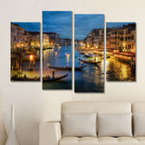 Miico,Painted,Combination,Decorative,Paintings,Night,Venice,Decoration