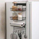 Refrigerator,Fridge,Shelf,Sidewall,Holder,Kitchen,Organizer,Storage