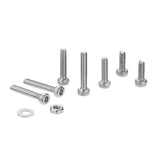 Suleve,M2SH1,240Pcs,Socket,Screw,Stainless,Steel,Washer,Assortment