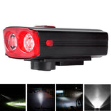 XANES,Charging,Bicycle,Headlights,Sounds,Waterproof,Front,Light,Electric