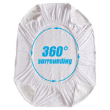 Waterproof,Bamboo,Jacquard,Mattress,Topper,Protector,Cover,Hypoallergenic,Bedding