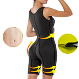 Women,Neoprene,Sauna,Shaper,Ultra,Sweat,Fitness,Bodysuit