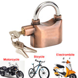 Siren,Alarm,Security,Theft,Padlock,Lound,Sound,Aluminum,Alloy