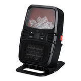 IPRee,1000W,Portable,Electric,Heater,Fireplace,Flame,Timer,Warmer,Outdoor,Heater