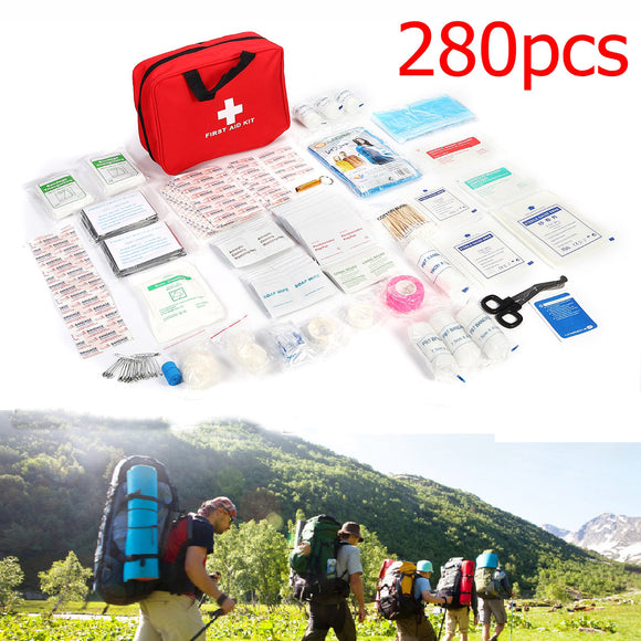 280PCS,34Types,Emergency,First,Outdoor,Survival,Hiking,Climbing,Camping,Rescue