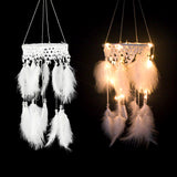 Light,Tassel,Catching,Monternet,Large,Dream,Catcher,Creative,Feathers,Pendant,Wedding,Decorations