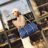 Large,Capacity,Women,Canvas,Handbag,Sports,Shoulder,Travel