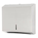 Stainless,Steel,Compact,Towel,Paper,Shelf,Holder,Dispenser,Washroom