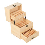 Slots,Essential,Storage,Wooden,Aromatherapy,Organizer,Roller