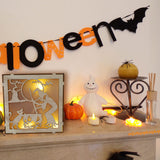 Loskii,JM01496,Novetly,Pattern,Light,Halloween,Decorations,Festive,Party