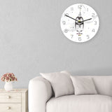 Loskii,CC060,Creative,Clock,Clock,Quartz,Clock,Office,Decorations