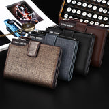 Hengsheng,Men's,Multifunction,Trifold,Wallet,Leather,Credit,Holder,Pocket