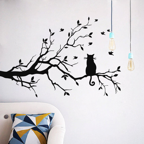 Branch,Removable,Sticker,Animals,Decal,Decorations