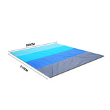 200x210cm,Beach,Blanket,Folding,Picnic,Sunshade,Canopy,Ground,Carabiner,Camping,Travel