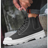 Men's,Martin,Sport,Ankle,Boots,Leather,Casual,Walking,Shoes,Comfortable,Breathable,Hiking,Shoes