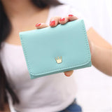 Women,Crown,Short,Money,Wallet,Purse,Holder,Wallets