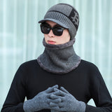 Men's,Scarf,Gloves,Windproof,Thickening,Scarf