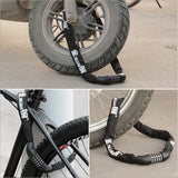 BIKIGHT,Thicken,Diameter,Alloy,Password,Chain,Portable,Safety,Keyless,Bicycle,Motorcycle