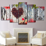Loskii,Spray,Paintings,Canvas,Combination,Decorative,Paintings,Decoration