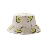 Unisex,Summer,Avocado,Fisherman,Bucket,Outdoor,Travel