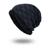 Men's,Beanie,Thick,Collision,Color,Bonnet