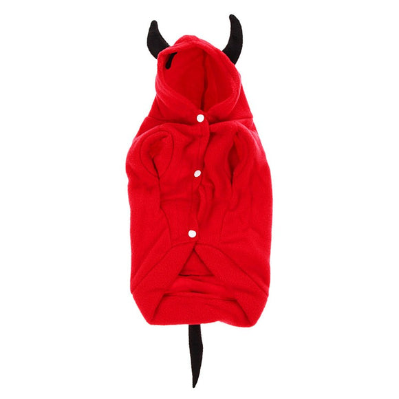 Christmas,Outstanding,Devil,Clothes,Puppy,Winter,Costume,Coats,Outterwear