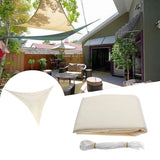 Triangle,Shade,Water,Resistant,Canopy,Patio,Garden,Awning