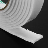 1.4cmx3m,White,Double,Sided,Strong,Adhesive,Sponge,Mounting