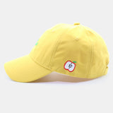 Women,Embroidery,Cartoon,Pattern,Printing,Solid,Color,Outdoor,Curve,Visor,Adjustable,Baseball