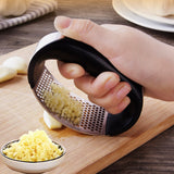 Shape,Stainless,Steel,Garlic,Presser,Rocker,Kitchen,Garlic,Mincer,Chopping,Garlic,Press,Tools,Kitchen,Gadgets